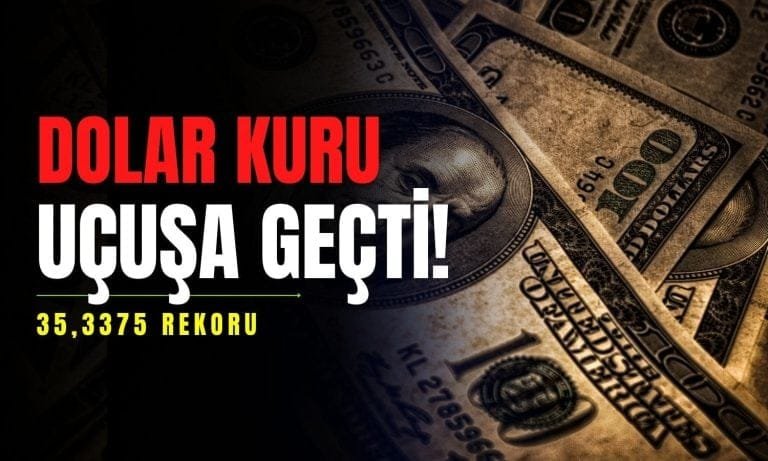 Dolar Yükselişte, Rekor Kırmaya Devam Ediyor