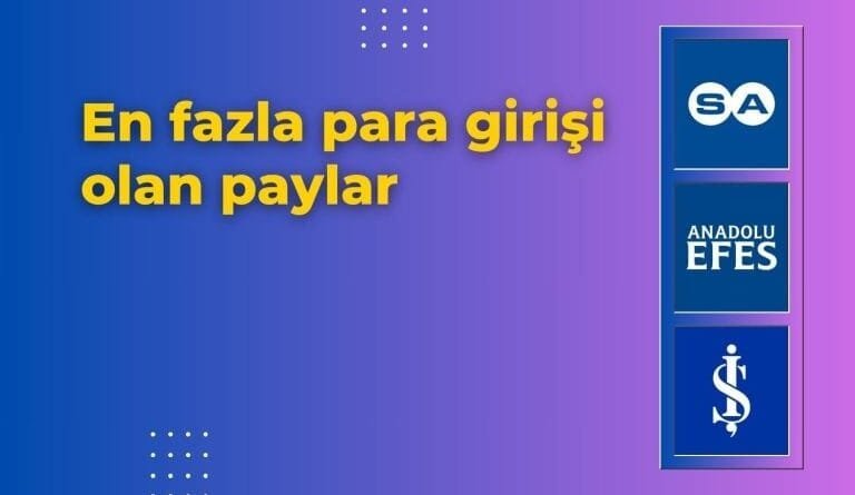 En Çok Yatırım Alan Hisseler: SAHOL, AEFES ve ISCTR