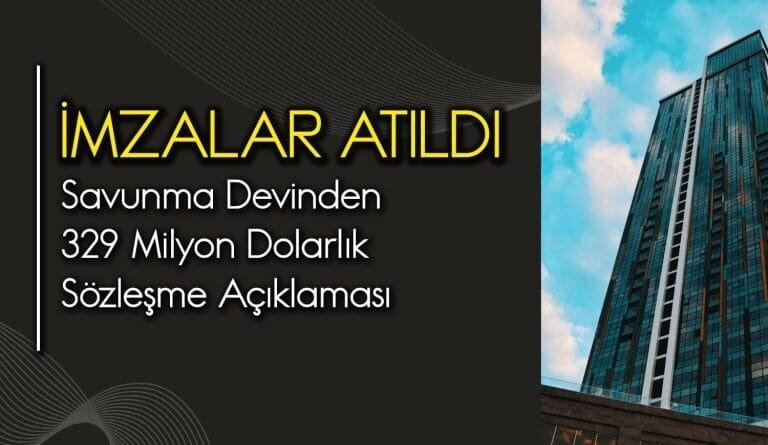 Hedefi 109 TL olan savunma şirketinden önemli bir anlaşma