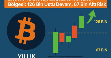 Bitcoin Yıllık Mumlarında Kritik Karar Bölgesi: 126 Bin Üstü Devam, 67 Bin Altı Risk