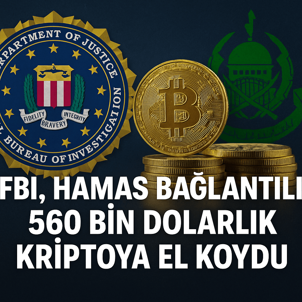 FBI, Hamas Bağlantılı 560 Bin Dolarlık Kriptoya El Koydu